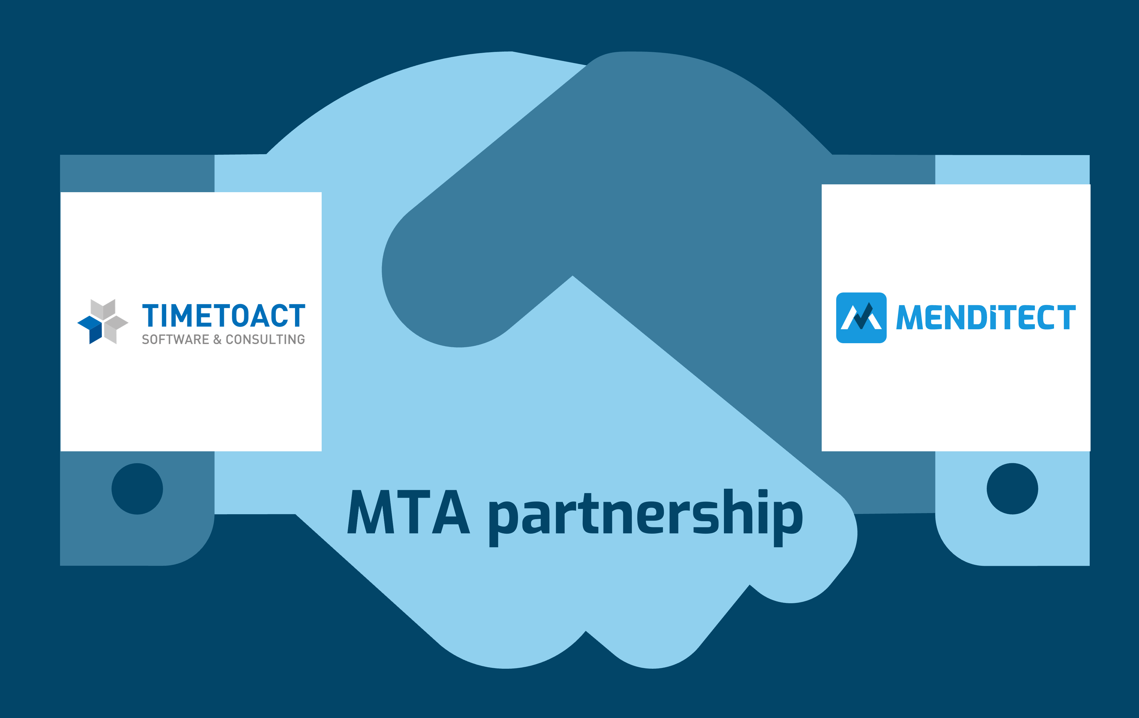 Time2act Menditect and TIMETOACT start partnership | Menditect Test Automation